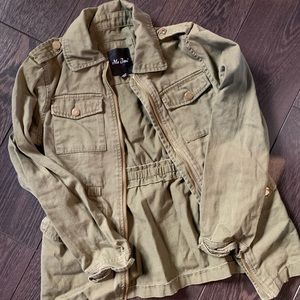 Kids army green light jacket